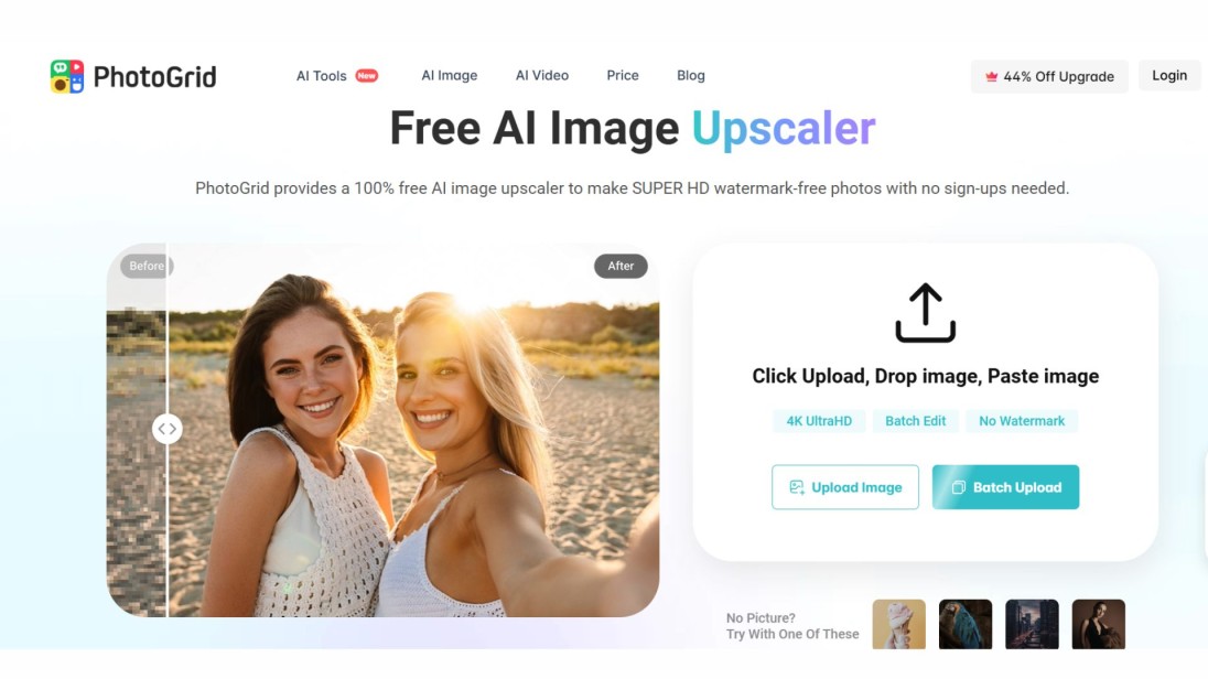 PhotoGrid AI