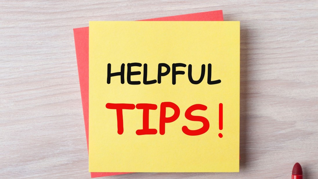Extra Tips