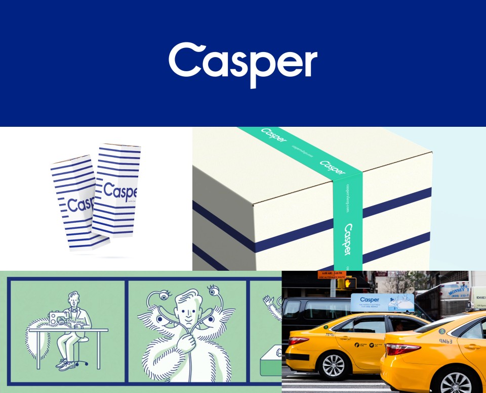 Branding guidelines of Casper