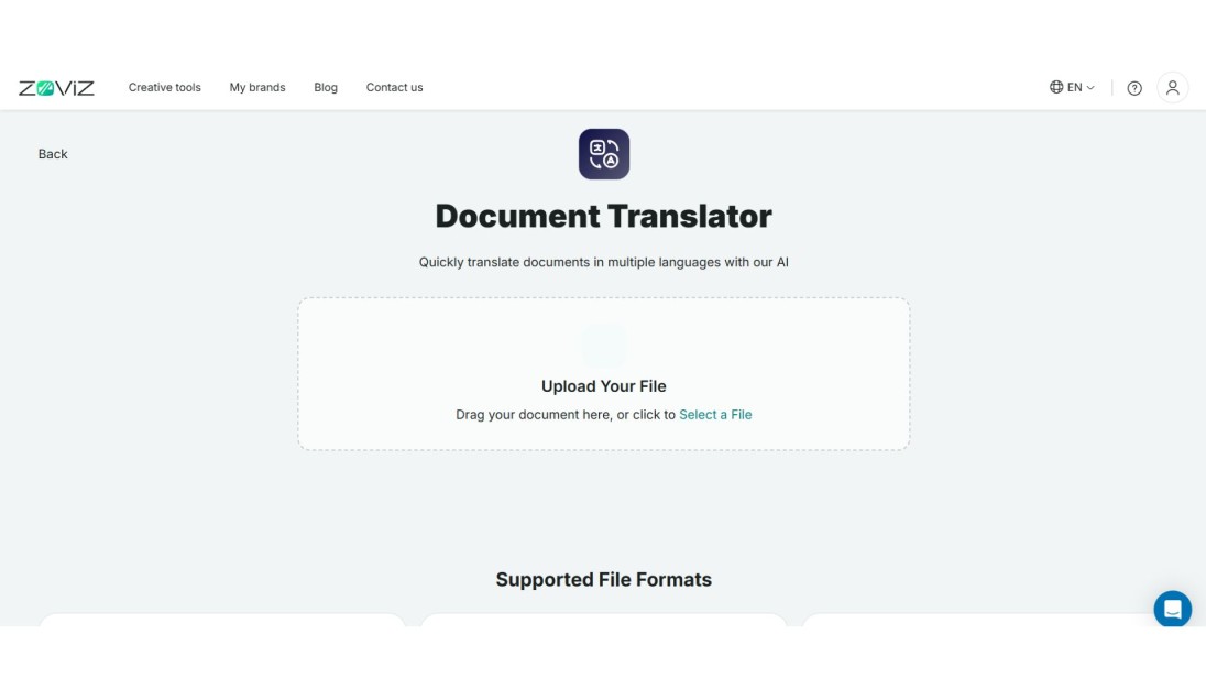 Upload Your Document