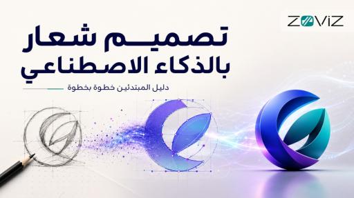 تصميم شعار بالذكاء الاصطناعي في دقائق: دليل المبتدئين من الفكرة إلى الشعار