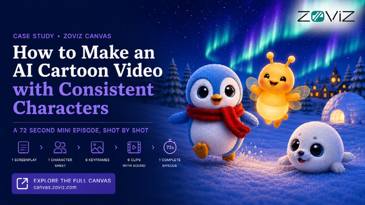How to Make an AI Cartoon Video with Consistent Characters
