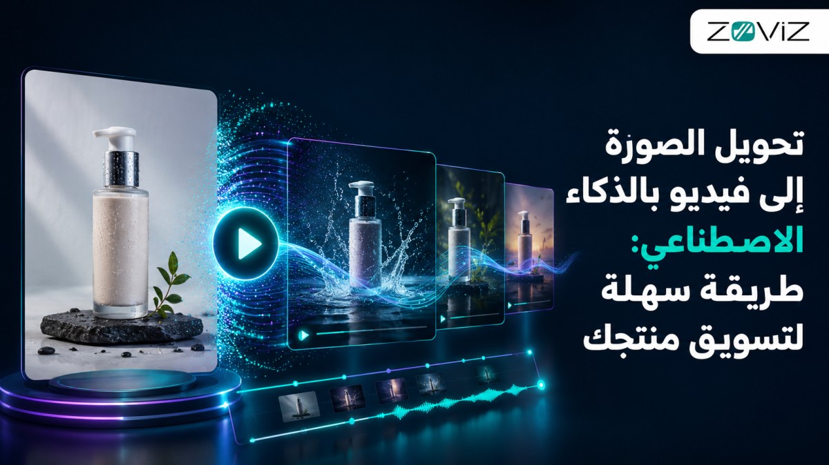 تحويل الصورة إلى فيديو بالذكاء الاصطناعي: طريقة سهلة لتسويق منتجك