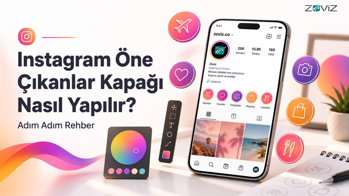 Instagram Öne Çıkanlar Kapağı Nasıl Yapılır? 5 Adım