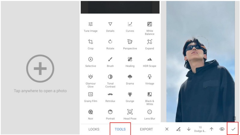 Snapseed Background Remover