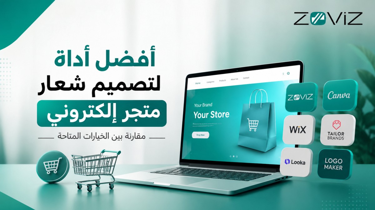 أفضل أداة لتصميم شعار متجر إلكتروني: مقارنة بين الخيارات المتاحة