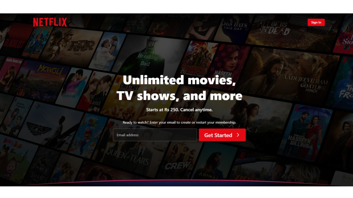 Netflix’s Interface