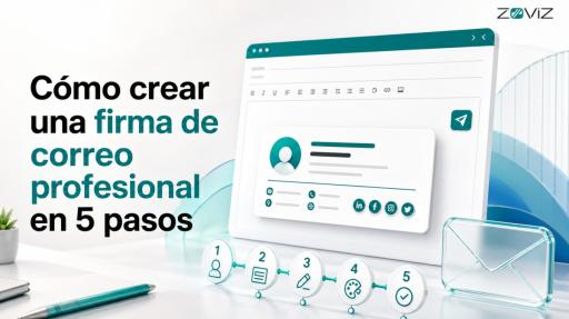 Cómo crear una firma de correo profesional en 5 pasos