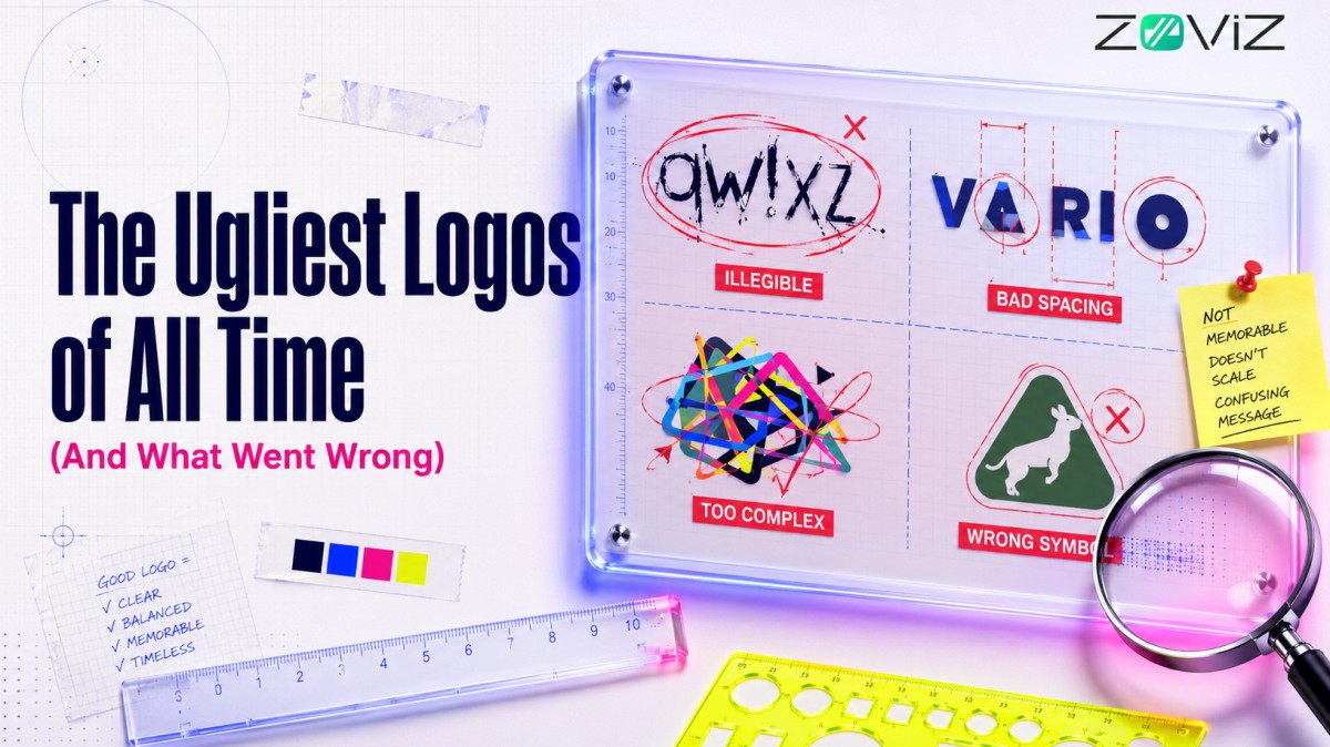 5 Ugliest Logos of All Time (And Why They Failed)