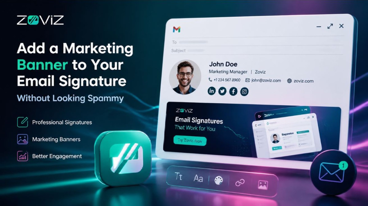 How to Add a Marketing Banner to Your Email Signature (Without Looking Spammy)