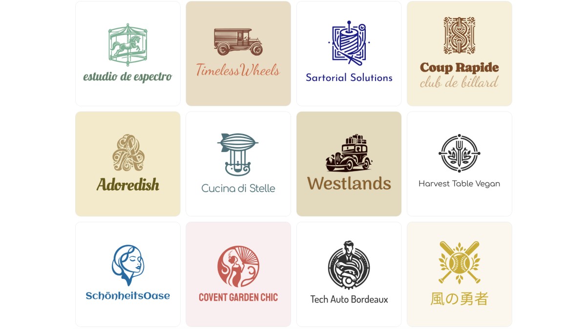 Vintage Logo Samples & Design