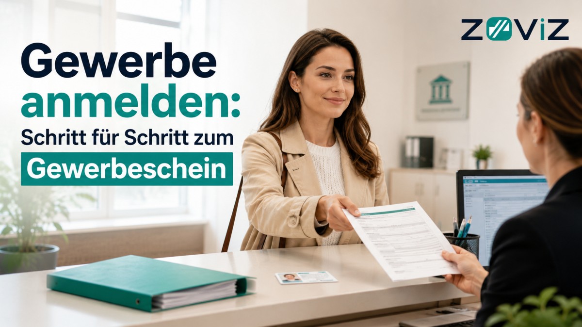 Gewerbe anmelden: Schritt für Schritt zum Gewerbeschein