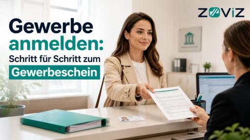 Gewerbe anmelden: Schritt für Schritt zum Gewerbeschein