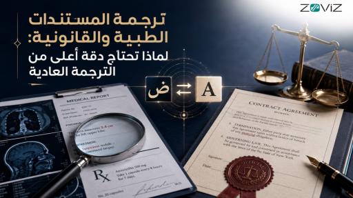 ترجمة المستندات الطبية والقانونية: لماذا تحتاج دقة أعلى من الترجمة العادية