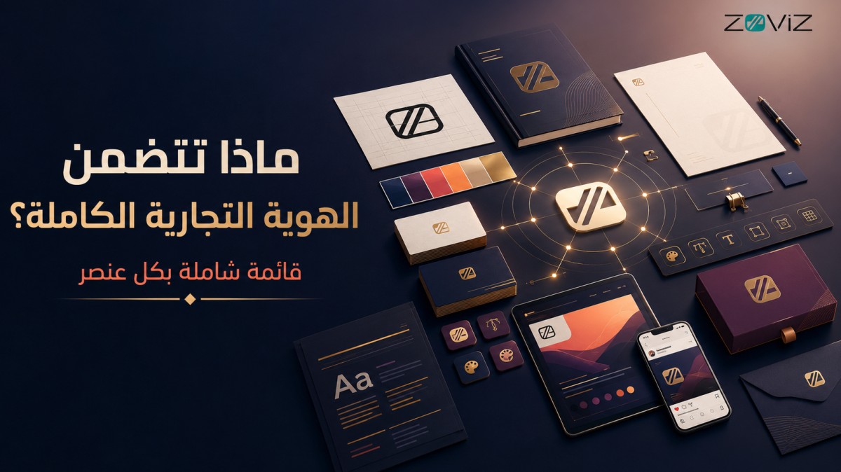 ماذا تتضمن الهوية التجارية الكاملة؟ دليل شامل لكل عنصر