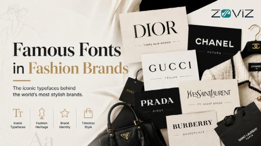 9 Most Famous Fonts in Fashion Brands (And Why They Work)