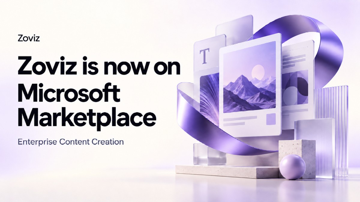 Zoviz Is Now on Microsoft Marketplace: Enterprise Content Creation for Microsoft Customers