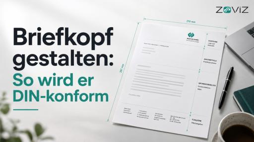 Briefkopf gestalten: DIN-konform in 7 Schritten