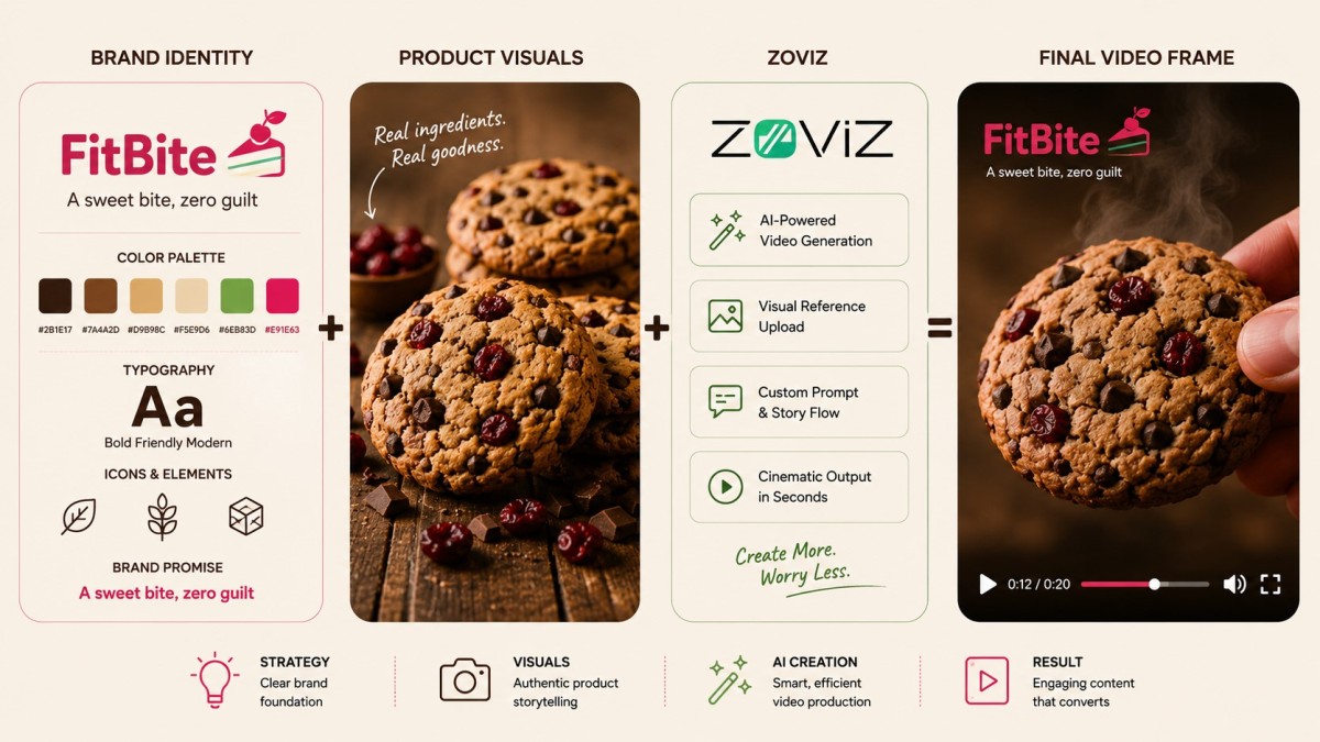 Creating the promo video in Zoviz from Idea to Output