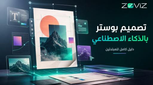 تصميم بوستر بالذكاء الاصطناعي: دليل كامل للمبتدئين