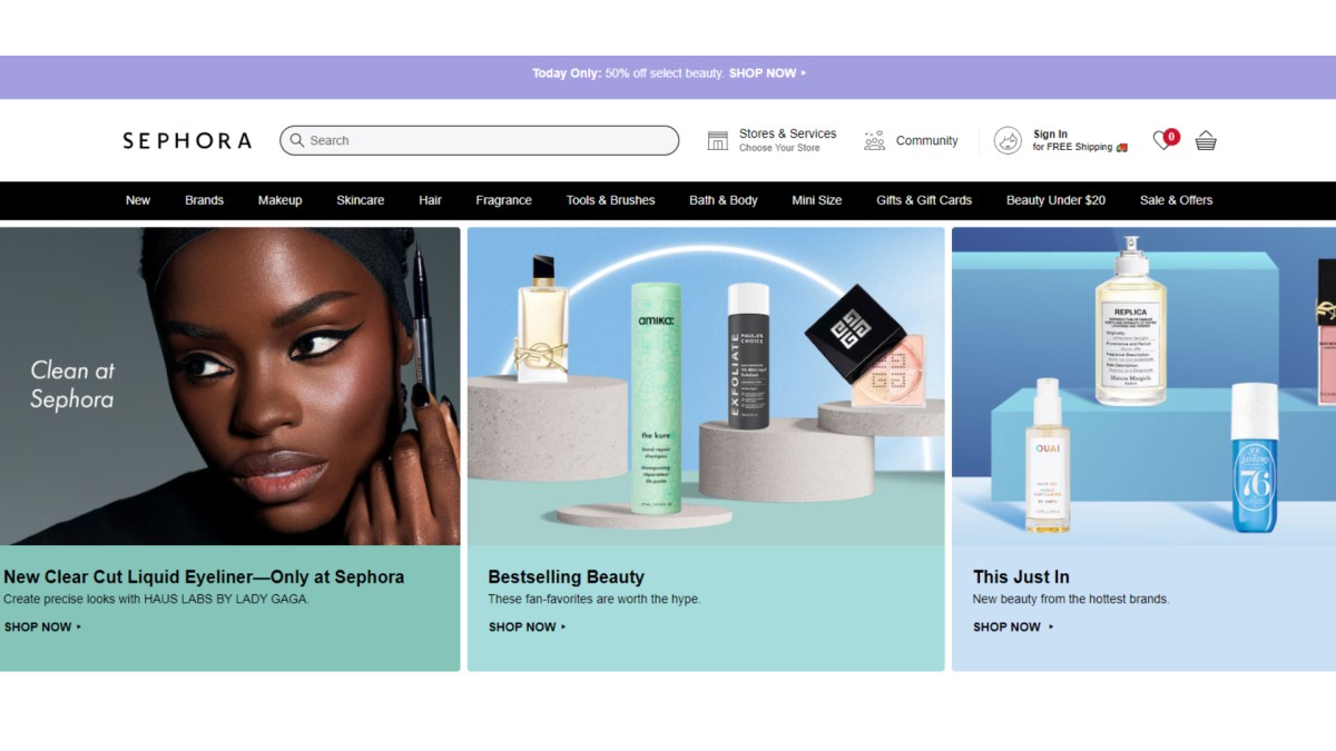 Sephora Web