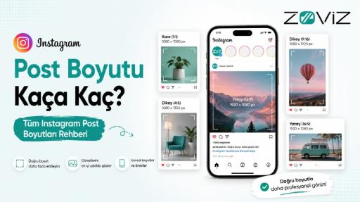 Instagram Post Boyutu Kaça Kaç? 2026 Güncel Rehber