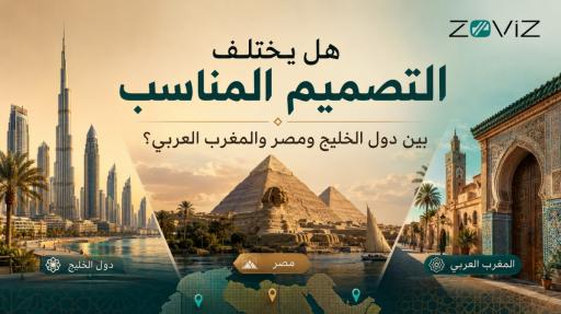 هل يختلف التصميم المناسب بين دول الخليج ومصر والمغرب العربي؟