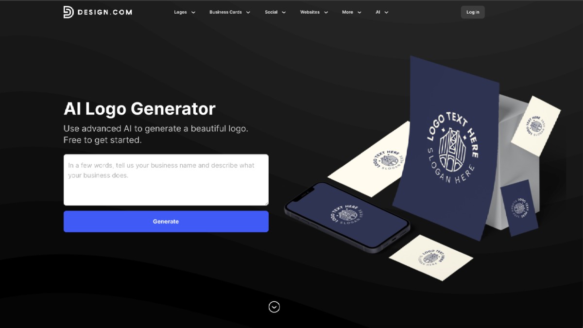 design.com ai logo generator