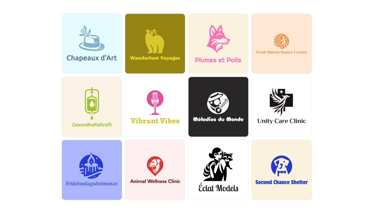 Negative Space Logos Samples