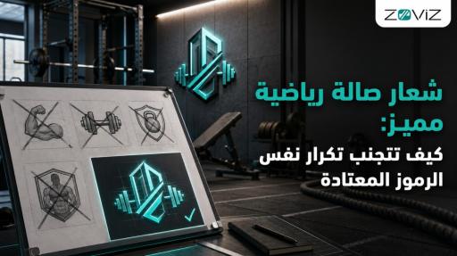 شعار صالة رياضية مميز: كيف تتجنب تكرار نفس الرموز المعتادة