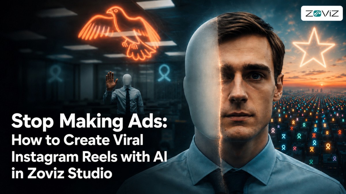 Stop Making Ads: How to Create Viral Instagram Reels with AI in Zoviz Studio