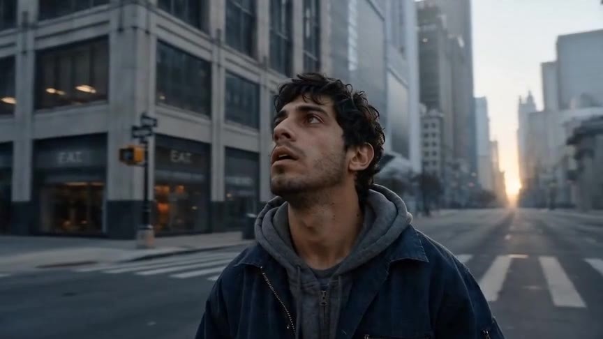 Shot 07: downtown, population one