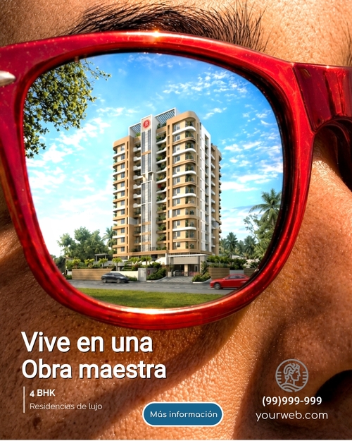 Plantilla de publicación de Instagram Agente inmobiliario