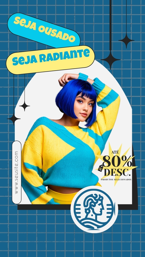 Modelo de story do Instagram Sorteio