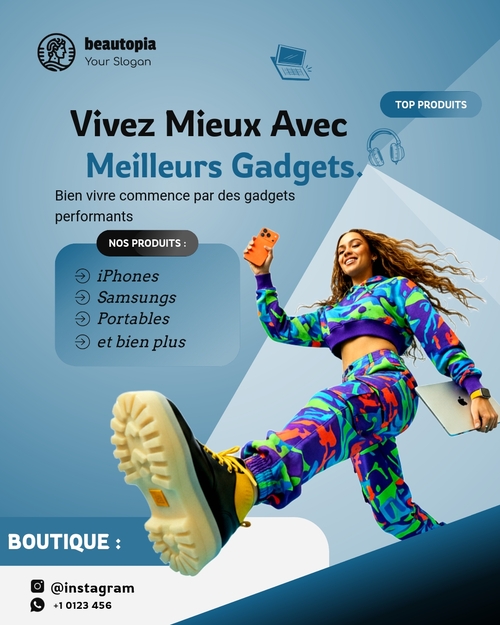 Modèle de publication Instagram Coach personnel