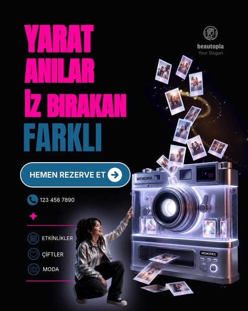 Düğün Instagram gönderi şablonu