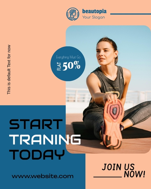 Coaching Instagram post template