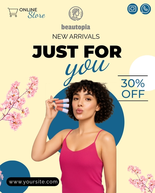 Product Launch Instagram post template
