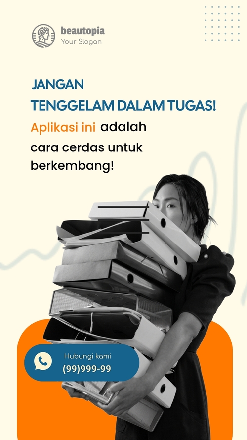 Template cerita Instagram Influencer