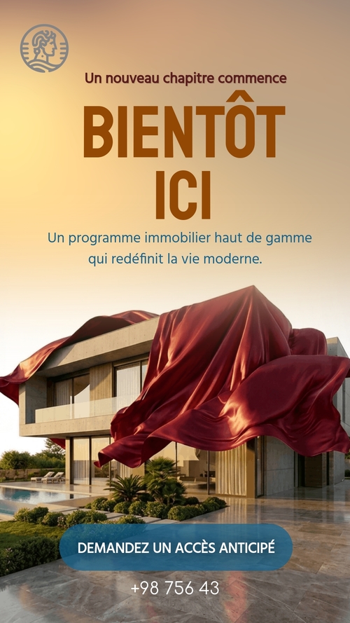 Modèle de story Instagram Liste de biens immobiliers