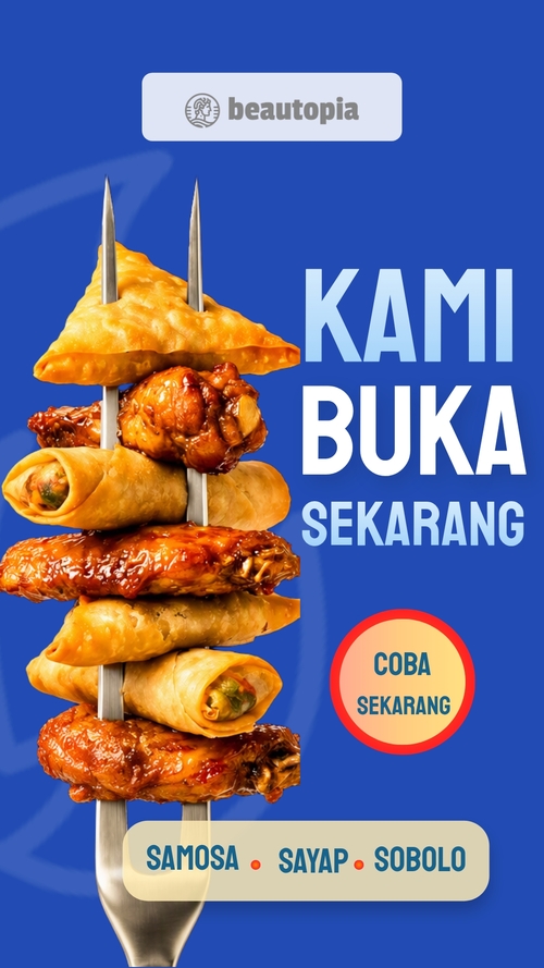 Template cerita Instagram Bar Jus & Smoothie