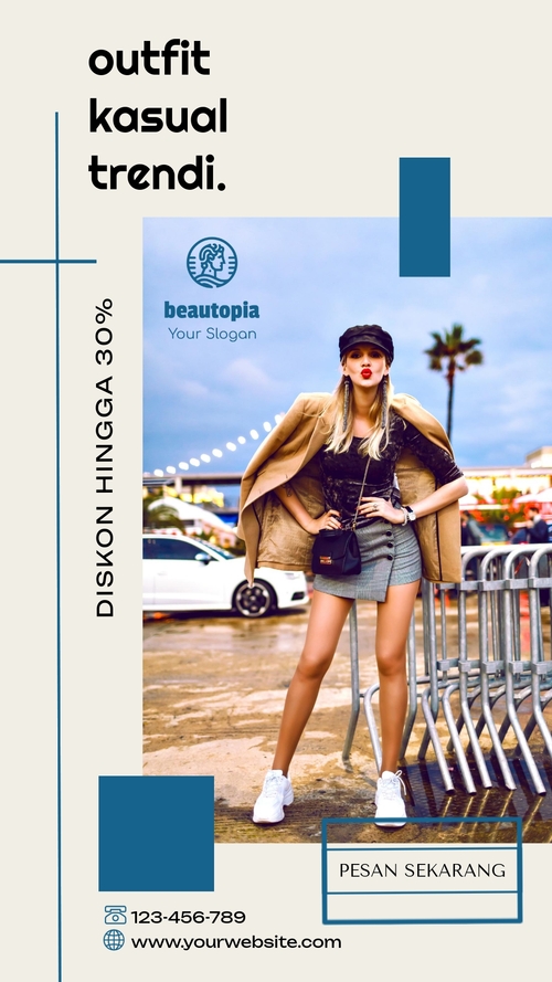 Template cerita Instagram Giveaway