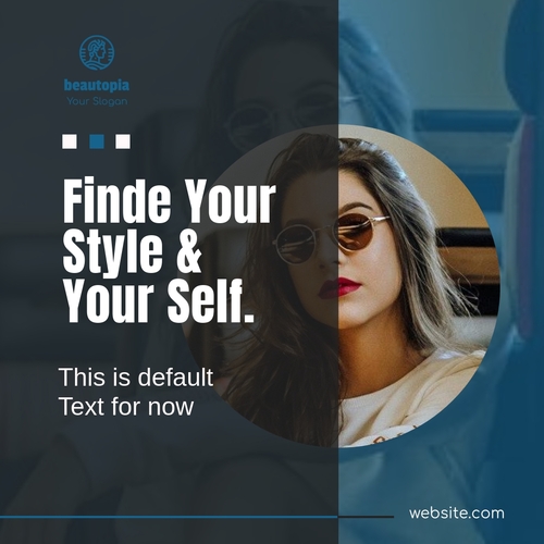 Hair Salon Instagram post template