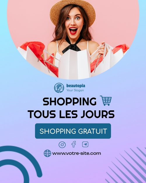 Modèle de publication Instagram Lancement de produit