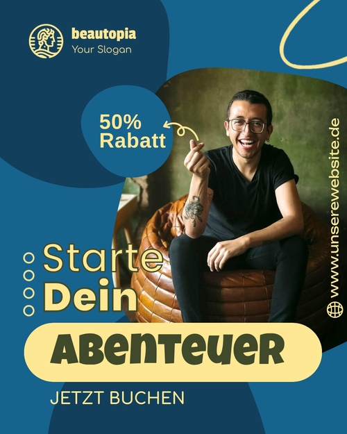 Instagram-Beitragsvorlage Personal Trainer