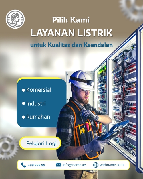 Template postingan Instagram Agen properti