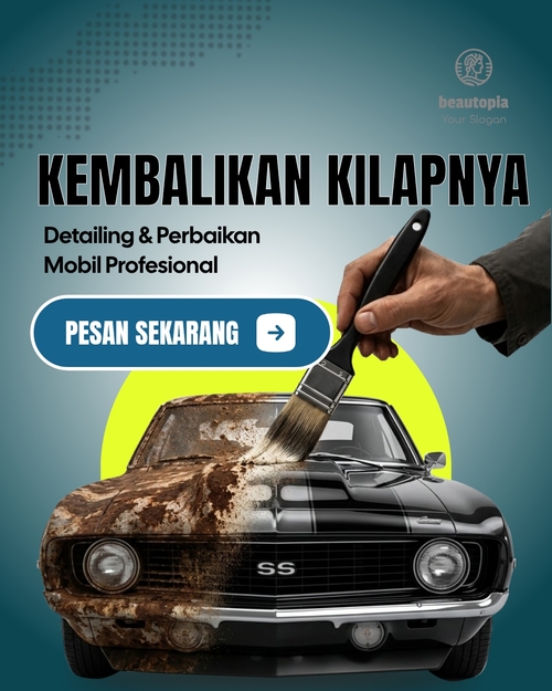 Template postingan Instagram Dealer Mobil