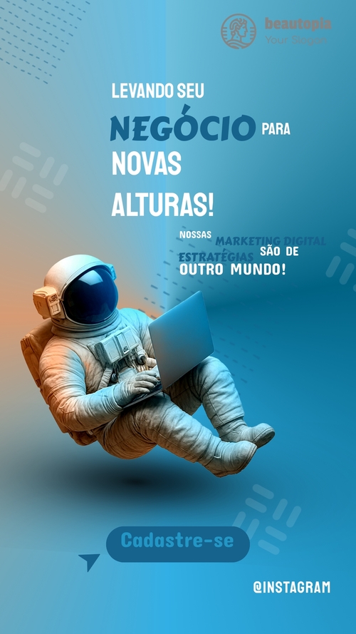 Modelo de story do Instagram Publicidade