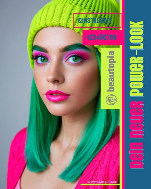 Instagram-Beitragsvorlage Nagelstudio