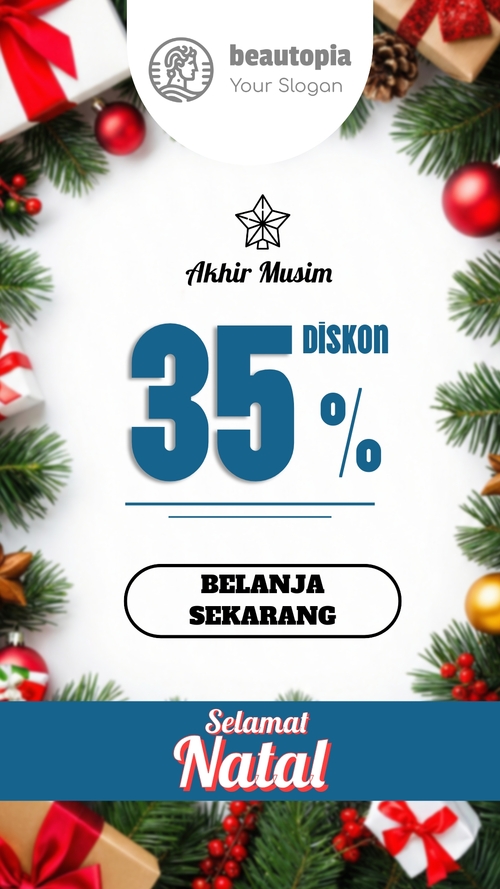 Template cerita Instagram Giveaway